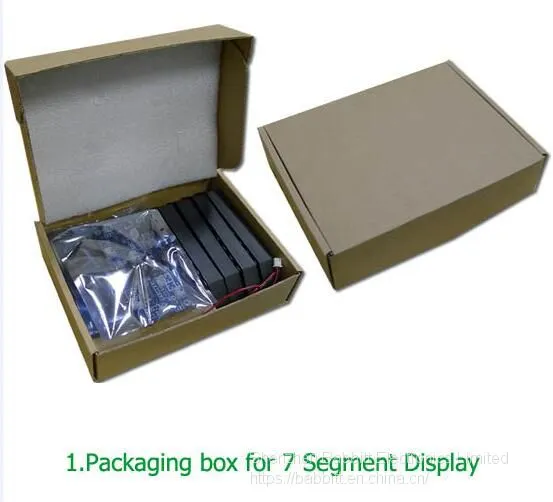 24 Inch Led Outdoor Display Digital Numbers Module 7 Segment LED Number Display For Oil Price LED Signs LED Gas Price photo-4