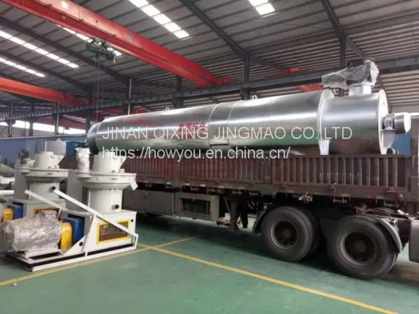 Hot Air Circulation Wood Chips Rotary Dryer/Sawdust Drying Machine photo-2