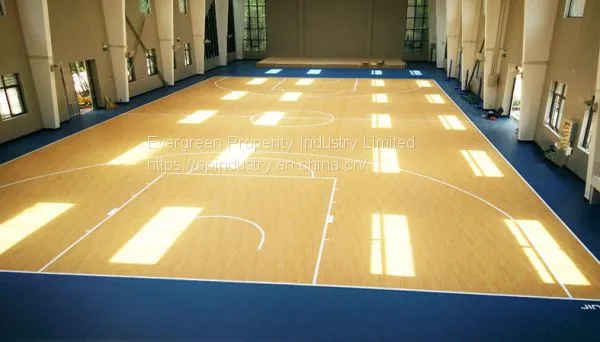 Sports PVC Flooring Sheet From Qingdao Singreat in Chinese(Evergreen Properity ) photo-5