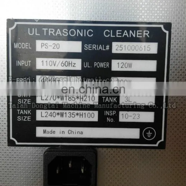 Hot Selling Nozzle Injector Using Industrial Ultrasonic Cleaner PS-20 photo-3