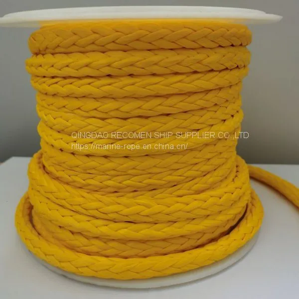 China Factory Supply UHMWPE Fiber Rope Braided Ship Towing Rope for Sale photo-2