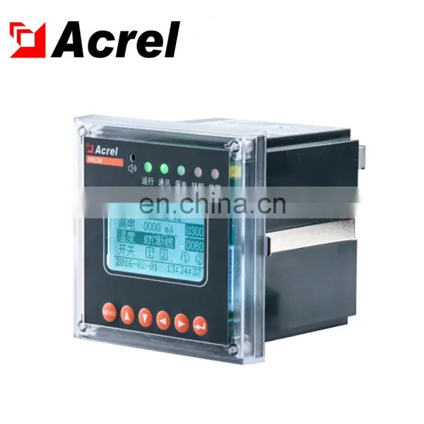 Acrel ARCM200L-J8T8 Multi Channel Residual Current Electrical Fire Monitoring Detector 8 Channel Leakage Current Power Meter photo-2