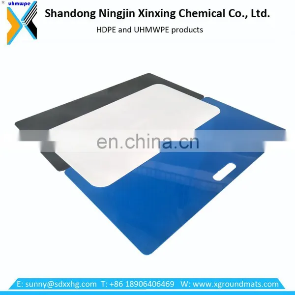White Thicker HDPE Plastic Hockey Training Shooting Pads photo-6
