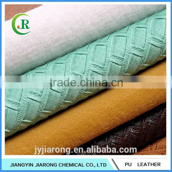 Synthetic PVC Raw Leather Price photo-2
