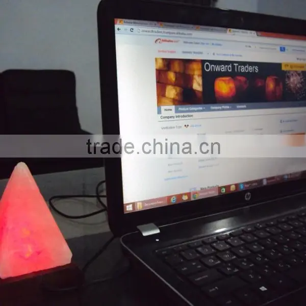 USB Salt Lamp/Pyramid Salt Lamp