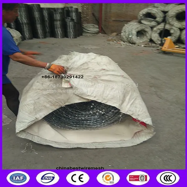 High Security Flatwrap Razor Barbed Wire Roll For Flat Razor Wire Panel photo-3
