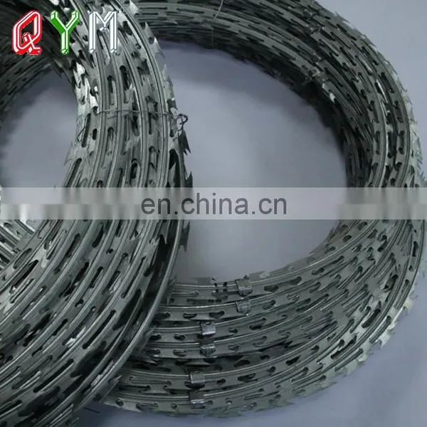 Galvanized Barbed Tape Concertina Barbed Wire Factory Price photo-3