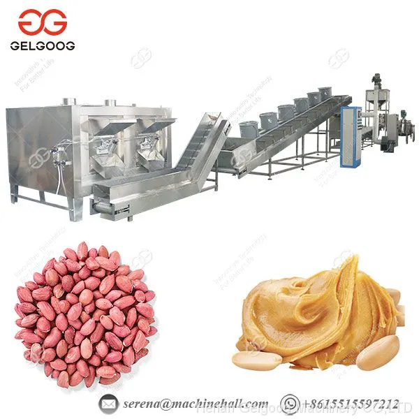 Full Set Continuous Tahini Making Machine Peanut Paste Production Line photo-2