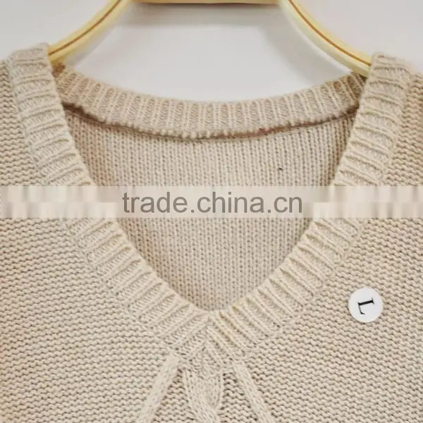 Plain Latest Cashmere Sweater Designs for Girls 2016 photo-2