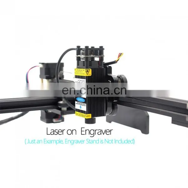 2W 3W 5W 7W 445-450nm Blue Focusable Laser Head Module With PMW photo-5