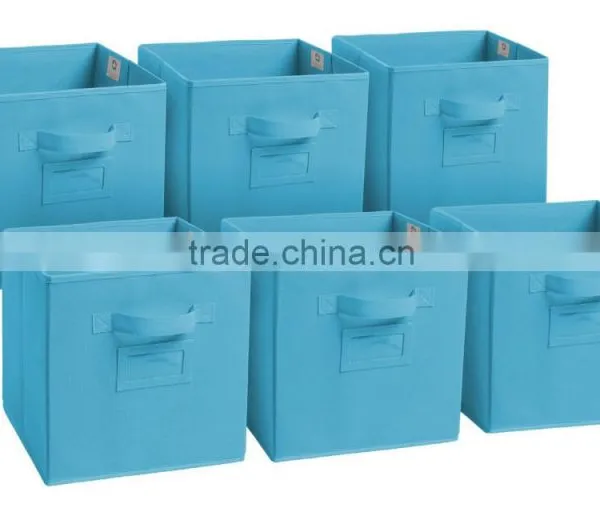 Non-woven Home Storage Boxes ,storage Bins in Set of 6