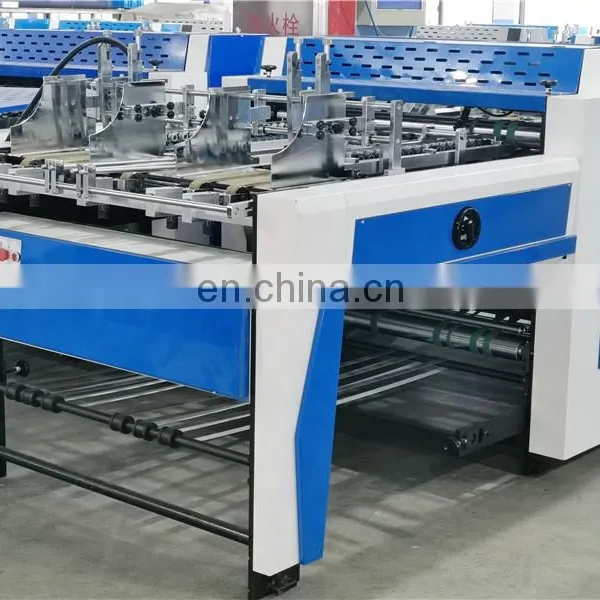 BG1200A Fully Automatic Electronics Cosmetics Carton Box Paperboard U V Slot Groove Cutting Machine photo-3
