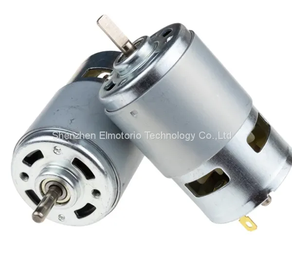 775 12v DC Motor 80W Ball Bearing 5000-10000rpm DC 12V-36V DC Motor photo-2