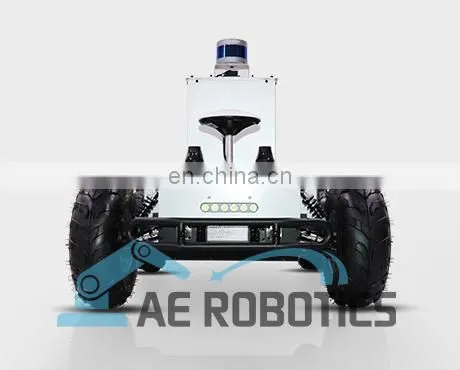 Large Load Mobile Robot R-2000 Fully Autonomous Prototype Vehicle Wide Chassis Mobile Robot Platform Driverless Car