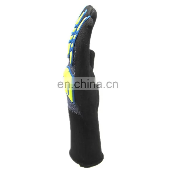 Heavy Industry Construction TPR Cut Resistant Working Mechanic Safety Impact Gloves photo-5