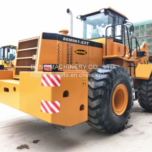 Chinese BENE 23ton Forklift Loader 23ton Diesel Forklift 23ton Wheel Loader for Granite Handling photo-5