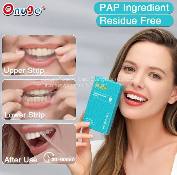PAP Teeth Whiteing Residue Free Strips