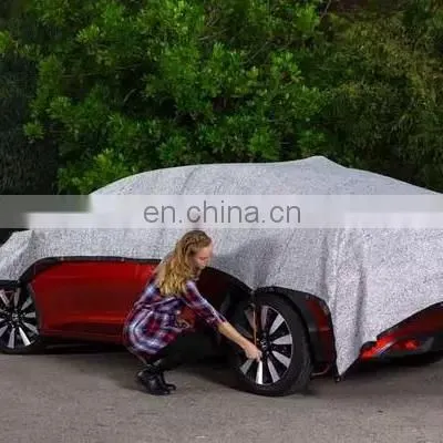 Car packing outdoor aluminum sun shades cloth