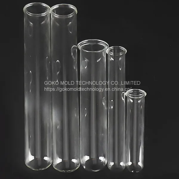 Manufacturers Wholesale Bar Glass Test Tube Rolled Edge Glass Test Tube Cocktail Round Bottom Test Tube Special Glass Roll-mouth Test Tube photo-5
