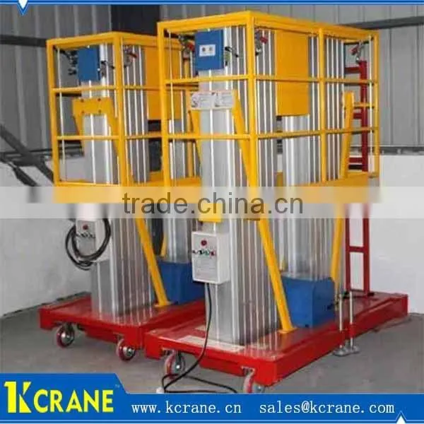 Mast Lifts Aerial Working Platform, Aerial Hydraulic Work Platforms