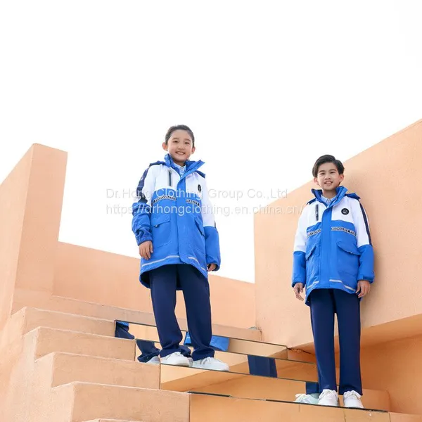 2023 New School Uniforms Children Winter Jacket