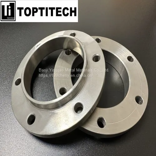 Customized Standard Gr1 Titanium Flange Manufacturer photo-4