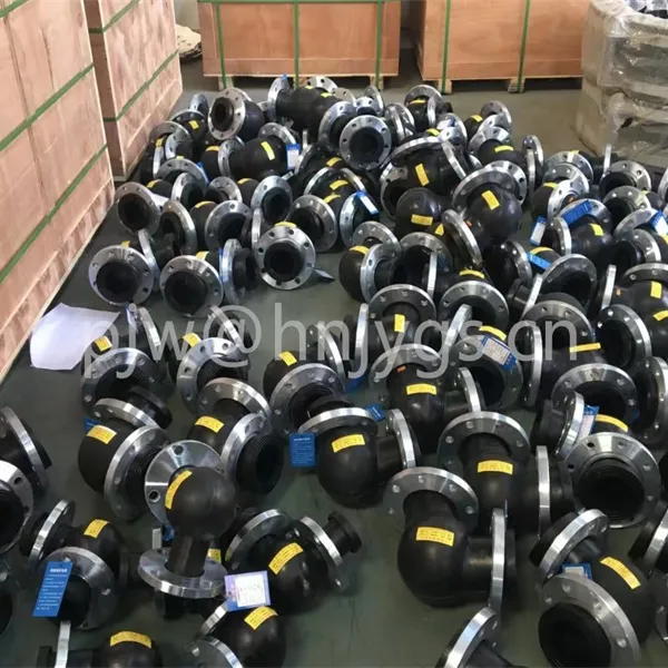Flange 90 Degree WTX Type Flexible Rubber Bent photo-2