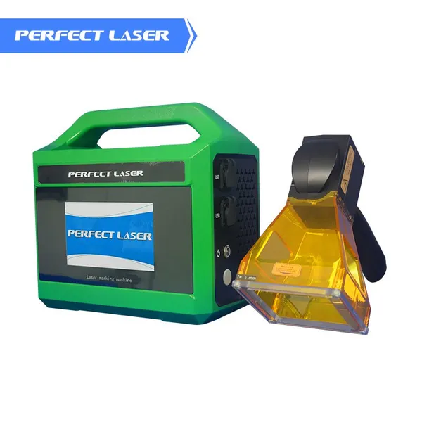 Perfect Laser MIni Handheld 20/30W Battery Charging/Plug-in Mode Fiber Laser Engraver Marking Machine photo-2