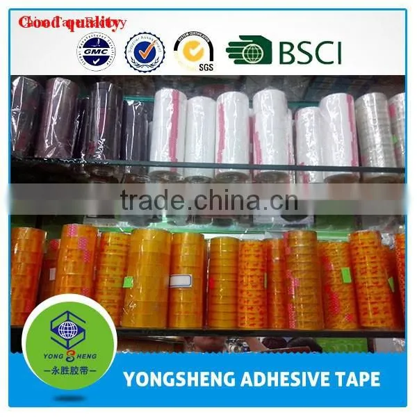 Hot Selling BOPP Easy Tear Colorful Office Transparent Stationery Tape Offer Free Samples photo-4