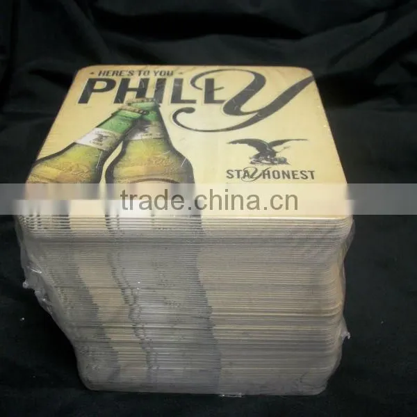 Silicone Coaster, Custom Rubber Cardboard Coaster, 2D/ 3D Paper Coasters for Beer photo-4