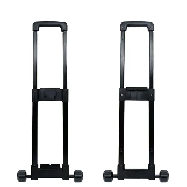 Double Wheel Aluminum Alloy Pull Rod With Roller Portable Pull Rod Frame Suitable for Luggage Factory Customization and Wholesale