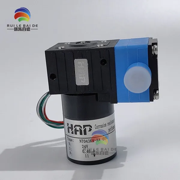 The Best-selling HAP Liquid NTO43KM-HA600 Diaphragm Pump is Suitable for Inkjet Printers.