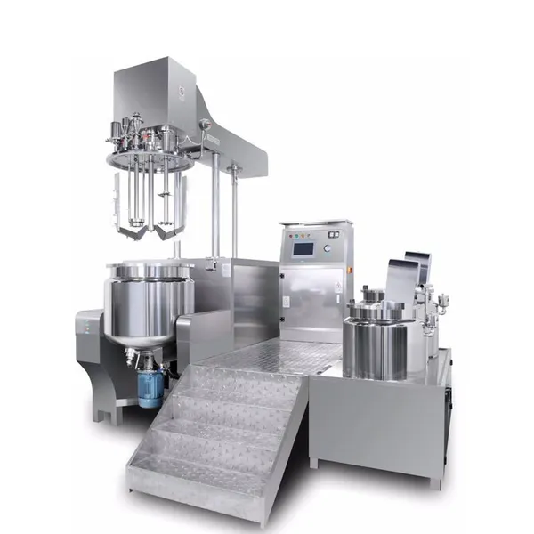 Vacuum Homogenizing Emulsifying Mixer Machine photo-2