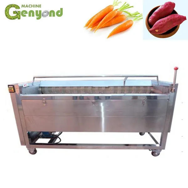 Simple Design Easy Operation Brush Washing Machine Regular Material Cleaning photo-2
