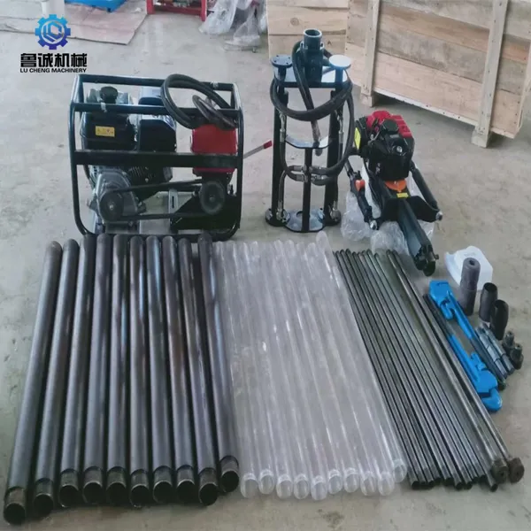 Geological Survey Soil Sampling Drill, Anti-pollution Double-tube Soil Sampler, Impact-type Exploration Soil Coring Tool photo-1