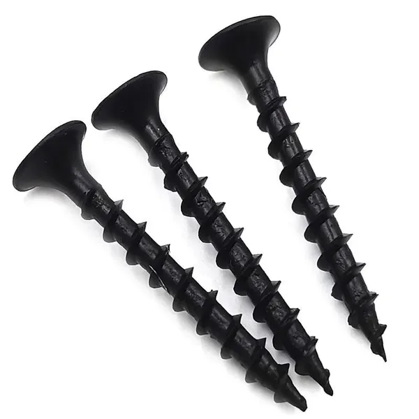 Fine Thread Plasterboard Screws 13mm-100mm Full Sizes Available With Drill Point Black Phosphate Coating No Snapping photo-3