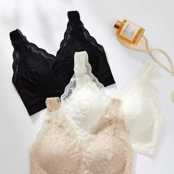 DD-Women's Sexual Lace Bralette. photo-5
