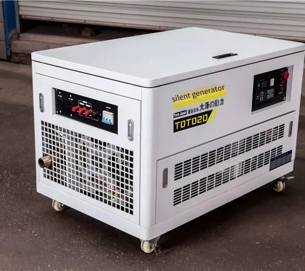 Portable 15kw and 30kw Gasoline Generators, Three-phase Four-wire, for Villa Emergency Use photo-3