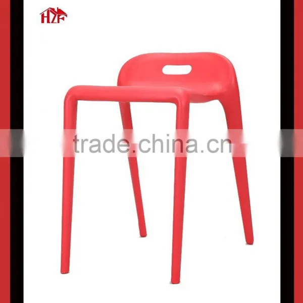 Commercial Furniture Plastic Pony Stool Horse Stackable Chair for Restaurant photo-3