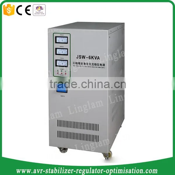 JSW Series Three Phase Precise and Purifing Voltage Stabilizer