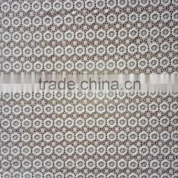Wholesale Polyester Lace Fabric Embroidery Milk Silk Full Lace Design for Garment Accessory photo-5