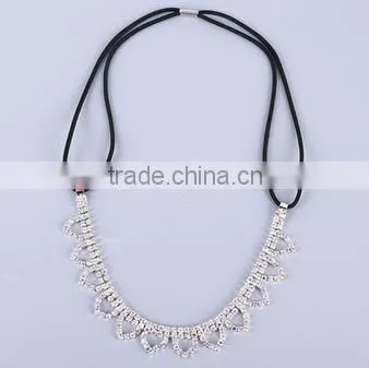 Lasted Designs Fancy Clean Crown Crystal Headbands For Wedding Bridal Hair Accessories photo-4