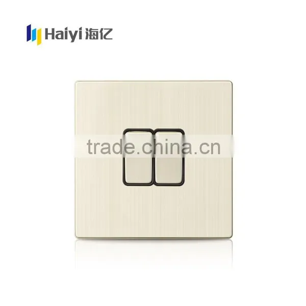 British Style Small MOQ Brass Screw 4 Gang 2 Way Electric Wall Switches Quality Choice Supplier's Choice photo-4