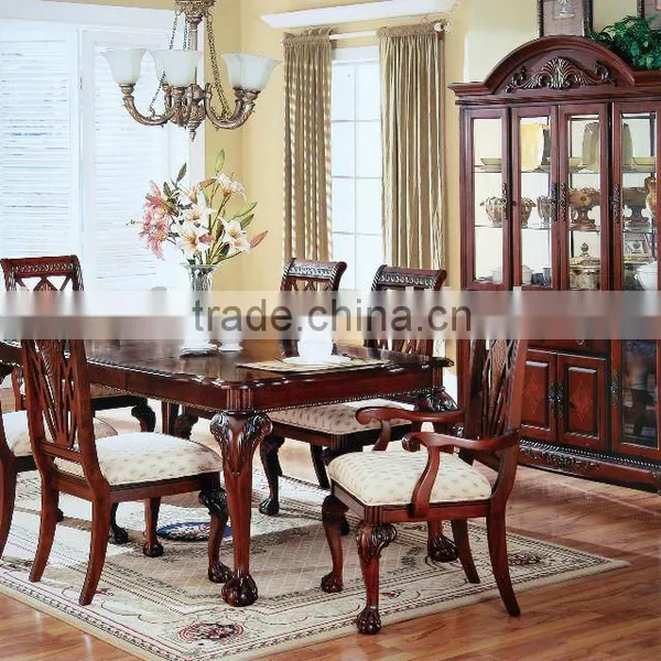 The Latest Design Waterproof Wooden Dining Room Furniture (DS-185C)