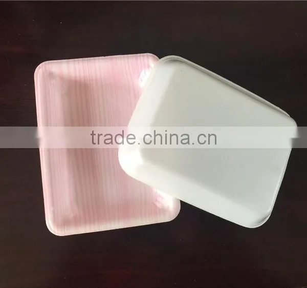 Wholesale Fresh Produce Packaging Customized Disposable Plastic Fruit Tray Foam Meat Tray