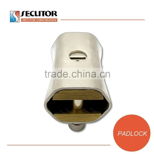 Anti Drill Bike Chain Steel Padlock Lock photo-4