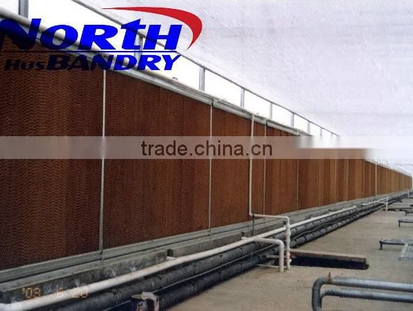 Evaporative Cooling Pad for Poultry House Air Cool Condition