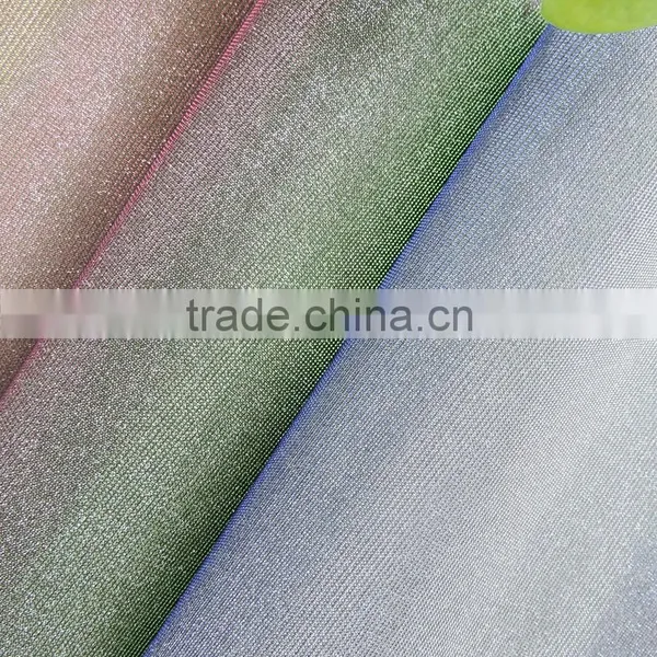 Fine Fabric Glitter Leather for Wedding photo-2