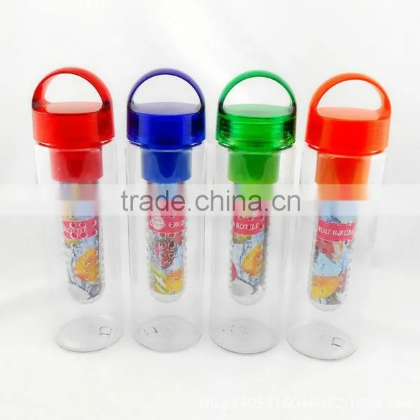 Water Bottles Drinkware Type and FDA,LFGB Certification Fruit Water Bottle Fruit Infusion Water Bottle