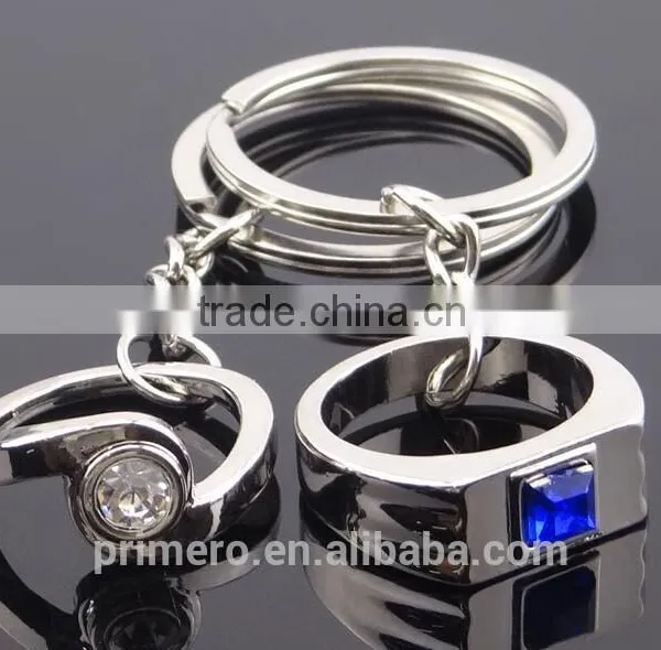 Cheap Couple Keychain Ring Keyring Romantic Creative Key Chain (Can Custom Necklace) photo-6